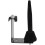 2Pcs Black Flute Wall Holder Durable Iron Saxophone Stand for Storage 1