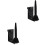 2Pcs Black Flute Wall Holder Durable Iron Saxophone Stand for Storage 7