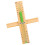 5Pcs Durable Wooden Sauna Timer Green Glass Hourglass Sand Timer 3