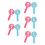10Pcs Portable Multi Color Foam Response Paddles for Classroom Voting 6