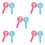 10Pcs Portable Multi Color Foam Response Paddles for Classroom Voting 5