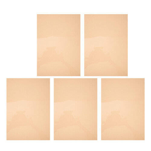 Beige PVC Color Film Sheets for Photography Light Diffusion 1