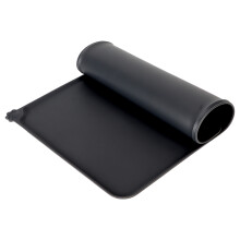 Tappetino per animali domestici flessibile e resistente, facile da pulire, impermeabile, con bordi rialzati, in silicone antiscivolo senza BPA,