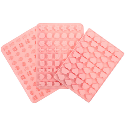 6Pz Stampo Silicone Cartoon Rosa Per E Dolci