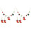 2Set Collana Tema Natale Multiuso in Acrilico 4