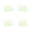 4Pz Rete Basket Nylon Verde Per E Allenamento 8