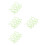 4Pz Rete Basket Nylon Verde Per E Allenamento 10