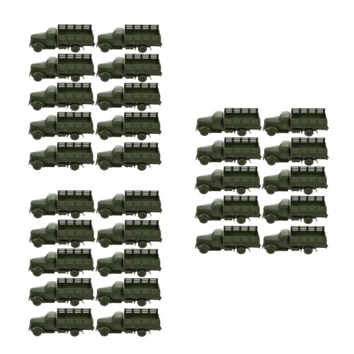 30Pz Veicoli Verde Modellini Gioco Educativo Bambini 2
