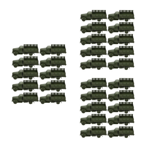 30Pz Veicoli Verde Modellini Gioco Educativo Bambini 2