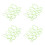 4Pz Rete Basket Nylon Verde Per E Allenamento 6