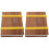 2Set Kit Per Pressare Fiori in Legno E Per Casa 2