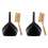 2Set Set Mini Scopa E Paletta in Legno Portatile Per Desktop 4