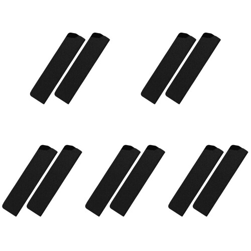 10Pz Gusci Flocking Neri Protezione E Decorativa 1