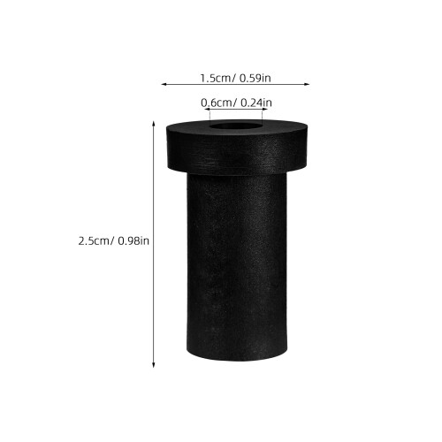 100Pz Stabili in Nylon Nero Per Cuociriso E Pentola 1