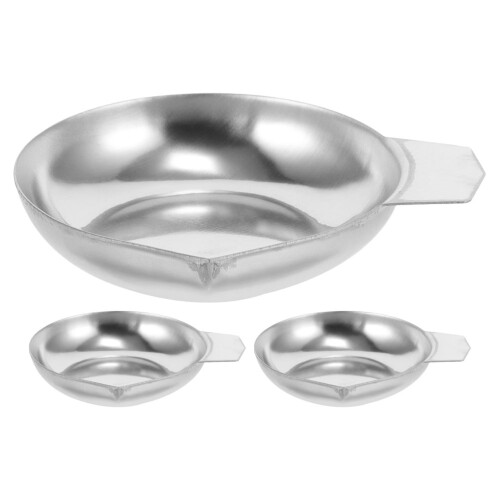 12Pz Vassoi Inox Argento Per Gioielli Alta Precisione 1