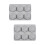 2Pz Silicone Ape Per Saponi Handmade E Dolci Colorati 7