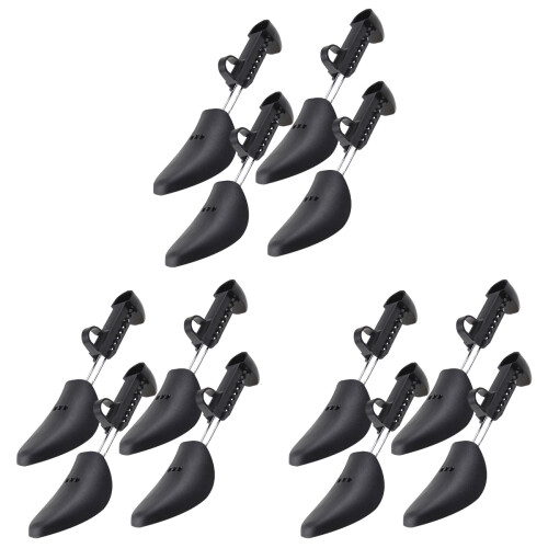 12Pz Regolabile Nero Scarpe Mantieni Forma 1