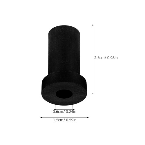 100Pz Stabili in Nylon Nero Per Cuociriso E Pentola 2