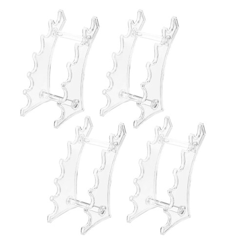 8Pz Organizer Acrilico Trasparente Per Eyeliner, Penne E Cosmetici 1