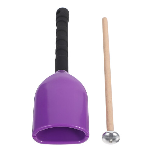 3Pz Campanelle Viola Con Bastoncino in Per E Feste 1