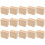 75Pz Vuoti in Legno Khaki Per Intaglio E Uso 2