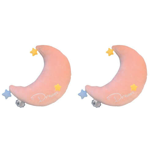 2Pz Cuscini Kawaii Peluche Rosa Morbido Per Bambini 2