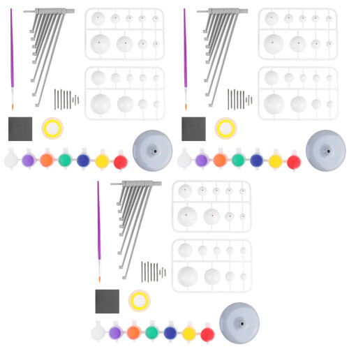 3Pz Kit Solare Da Te in Legno Per Bambini Creativi 2