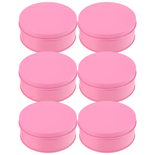 18Pz Box Latta Rosa Per Biscotti E , Capiente E Resistente 1