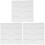 12Pz Contenitore Desktop Bianco Per Cosmetici E Articoli Casa 4