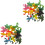 48Pz Rane Piccole Colorate Per Decorazioni E Regali 5