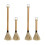 4Pz Spazzola in Cotone E Legno Per Bbq E Bbq Salse 4