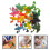 48Pz Rane Piccole Colorate Per Decorazioni E Regali 11