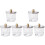 6Pz Manicure Art Dish in Trasparente Per Polveri E Liquidi 2