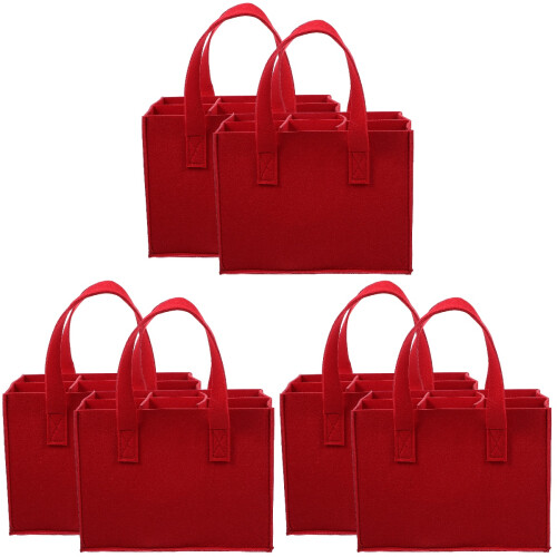 6Pz Borsa Porta Con 6 Compartimenti E Manico Pratico 1