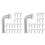 100Pz Pin Blocca Scaffali J Bolt Per Pallet 4