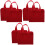 6Pz Borsa Porta Con 6 Compartimenti E Manico Pratico 3