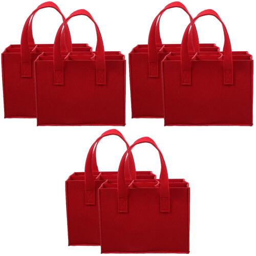 6Pz Borsa Porta Con 6 Compartimenti E Manico Pratico 2