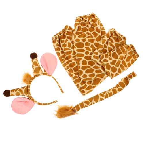 5Set Costume Animal Cosplay Conorecchie E Coda in Tessuto 2