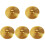 5Pz Piatti Ottone Per Drum Kit, Per Pratica Jazz 7