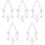 5Pz Catena Strato Argento in Stile Unisex Robust 5