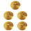 5Pz Piatti Ottone Per Drum Kit, Per Pratica Jazz 3