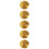 5Pz Piatti Ottone Per Drum Kit, Per Pratica Jazz 8