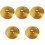 5Pz Piatti Ottone Per Drum Kit, Per Pratica Jazz 6
