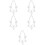 5Pz Catena Strato Argento in Stile Unisex Robust 9