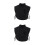 2Pz Colletto Falso Cotone Nero Classico Per E Camicie 3