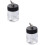 2Pz Barattoli 22Cc Trasparente Airbrush Per Miscelazione 11