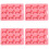 8Pz Stampo Silicone Rosa Per Cioccolatini E A Forma Animale 7