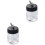 2Pz Barattoli 22Cc Trasparente Airbrush Per Miscelazione 8