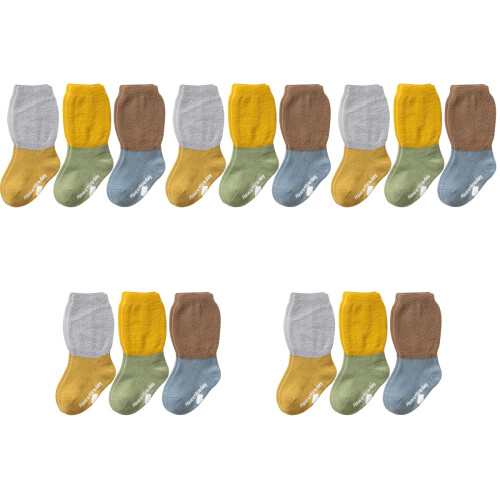 15Paia Antiscivolo Cotone Morbido Sicuri 1