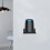 5Pz Muro Per Speaker Con Feltro Elegante Nero 5